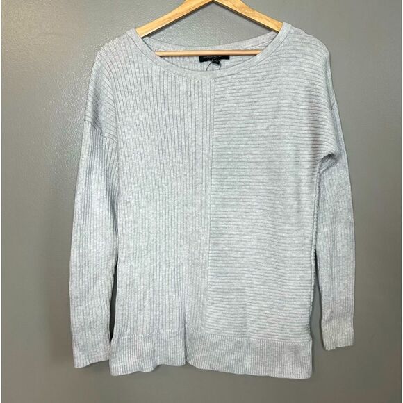 Banana Republic factory ribbed long sleeve round neck sweater size small office - Picture 3 of 4